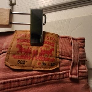 Levi's 502 Dusty Rose Jeans